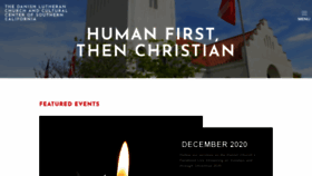 What Danishchurchsocal.com website looked like in 2020 (3 years ago)