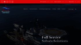 What Deltasubsea-rov.com website looked like in 2020 (3 years ago)