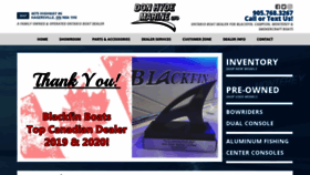 What Donhydemarine.com website looked like in 2020 (3 years ago)