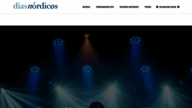 What Diasnordicos.com website looked like in 2020 (3 years ago)