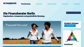 What Die-finanzberater-berlin.de website looked like in 2020 (3 years ago)