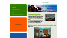 What Dembri-endocrino.com website looked like in 2020 (3 years ago)
