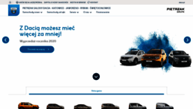 What Daciakatowice.pl website looked like in 2020 (3 years ago)