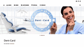 What Dent-card.de website looked like in 2020 (3 years ago)