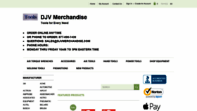 What Djvmerchandise.com website looked like in 2020 (3 years ago)