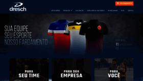 What Dreschsport.com.br website looked like in 2020 (3 years ago)