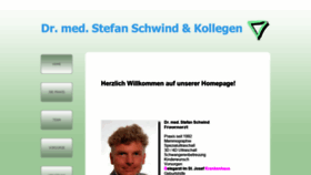What Dr-schwind.de website looked like in 2020 (3 years ago)