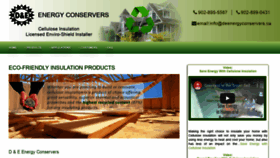 What Deenergyconservers.ca website looked like in 2020 (3 years ago)