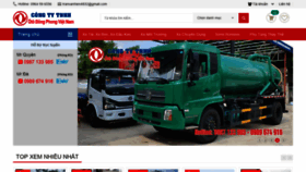 What Dongphongvietnam.vn website looked like in 2020 (3 years ago)