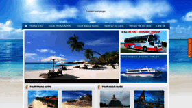 What Dulichhatien.vn website looked like in 2020 (3 years ago)
