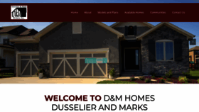What Dmhomes.com website looked like in 2020 (3 years ago)