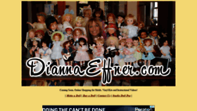 What Diannaeffner.com website looked like in 2020 (3 years ago)