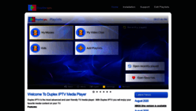What Duplexiptv.com website looked like in 2020 (3 years ago)