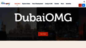 What Dubaiomg.com website looked like in 2020 (3 years ago)