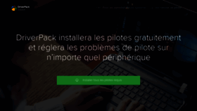 What Driverpack.io website looked like in 2020 (3 years ago)