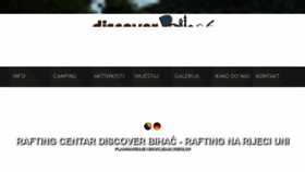 What Discoverbihac.ba website looked like in 2020 (3 years ago)
