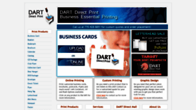 What Dartdirectprint.com website looked like in 2020 (3 years ago)