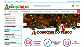 What Detijezdi.cz website looked like in 2020 (3 years ago)