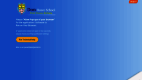 What Donboscocampuscare.in website looked like in 2020 (3 years ago)