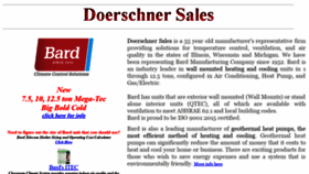 What Doersales.com website looked like in 2020 (3 years ago)