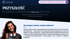 What Doradzamyzawodowo.pl website looked like in 2020 (3 years ago)