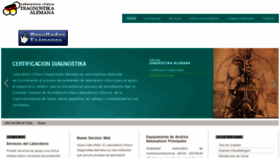What Diagnostika.cl website looked like in 2020 (3 years ago)