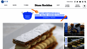 What Dianekochilas.com website looked like in 2020 (3 years ago)