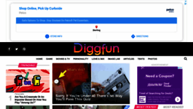 What Diggfun.co website looked like in 2020 (3 years ago)