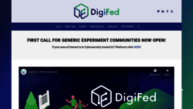 What Digifed.org website looked like in 2020 (3 years ago)