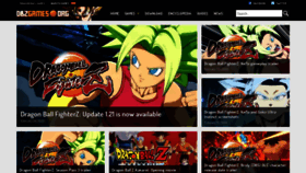 What Dbzgames.org website looked like in 2020 (3 years ago)