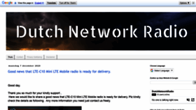 What Dutchnetworkradio.com website looked like in 2020 (3 years ago)