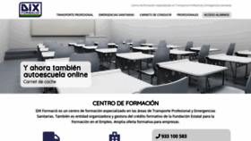 What Dixformacio.com website looked like in 2020 (3 years ago)