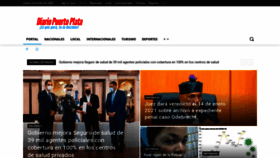 What Diariopuertoplata.com.do website looked like in 2020 (3 years ago)