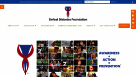 What Defeatdiabetes.org website looked like in 2020 (3 years ago)