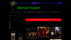What Dancefusionlouky.com website looked like in 2020 (3 years ago)