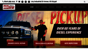 What Dieselpickupspecialists.com website looked like in 2020 (3 years ago)
