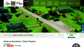 What Domkikaszuby.pl website looked like in 2020 (3 years ago)