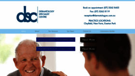 What Dermatologysc.com.au website looked like in 2020 (3 years ago)