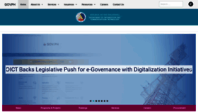 What Dict.gov.ph website looked like in 2020 (3 years ago)