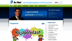 What Drpatri.hu website looked like in 2021 (3 years ago)