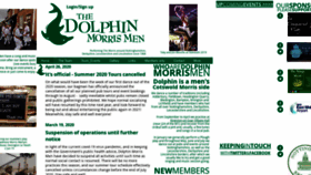 What Dolphin-morris.co.uk website looked like in 2021 (3 years ago)