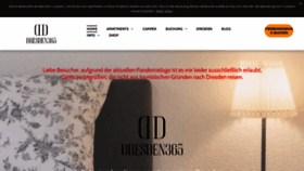 What Dresden365.de website looked like in 2021 (3 years ago)