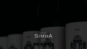 What Domainesimha.com website looked like in 2021 (3 years ago)