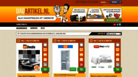 What Dagartikel.nl website looked like in 2021 (3 years ago)