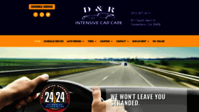 What Dandrcarcare.com website looked like in 2021 (3 years ago)