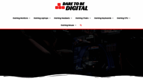 What Daretobedigital.com website looked like in 2021 (3 years ago)