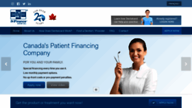 What Dentalcard.ca website looked like in 2021 (3 years ago)