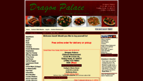 What Dragonpalacefood.com website looked like in 2021 (5 years ago)