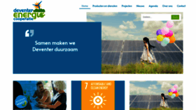 What Deventerenergie.nl website looked like in 2021 (3 years ago)