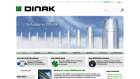 What Dinakchimneys.com website looked like in 2021 (3 years ago)